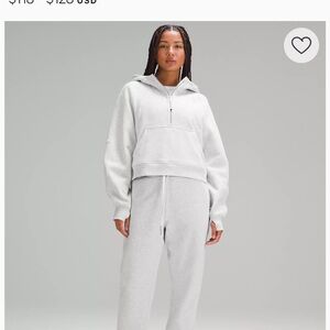 Lululemon scuba joggers & sweatshirt